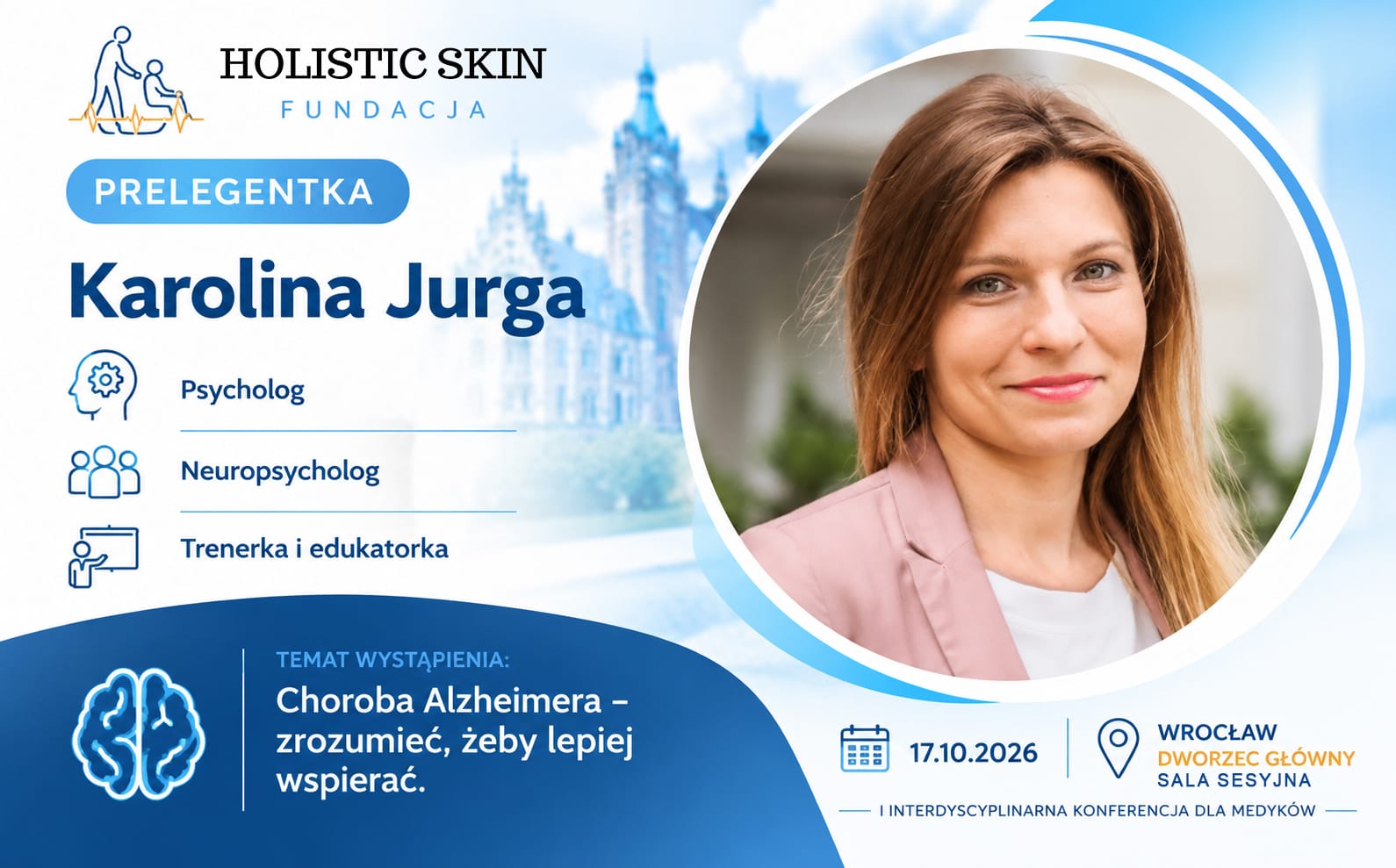 Karolina Jurga – prelegentka naszej konferencji