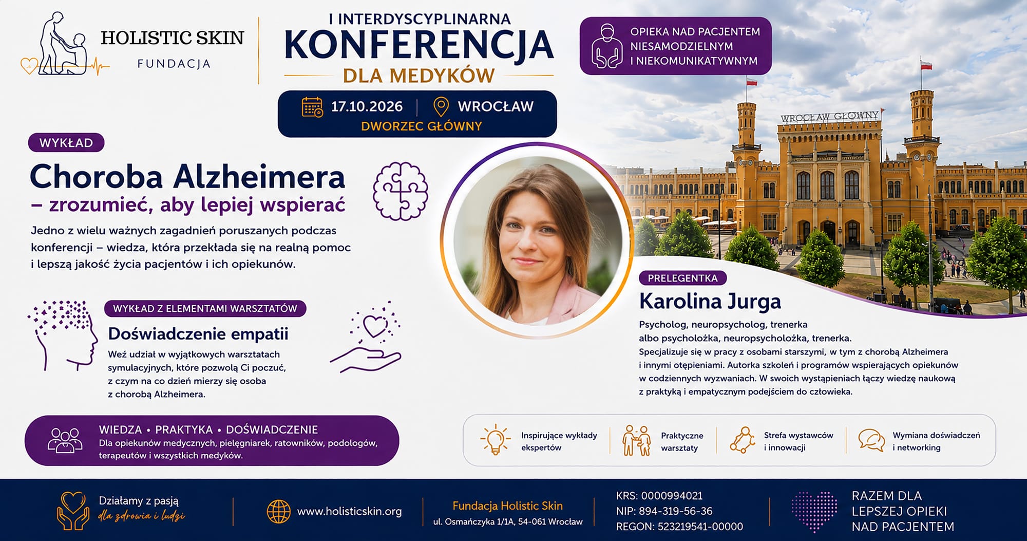 Karolina Jurga – prelegentka naszej konferencji