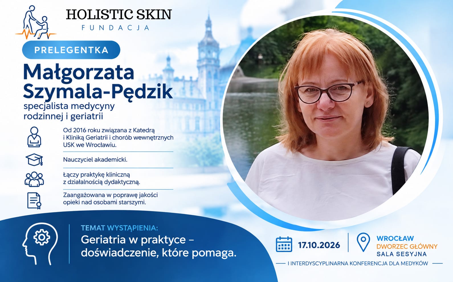 👩‍⚕️ Poznajcie kolejną prelegentkę naszej konferencji!