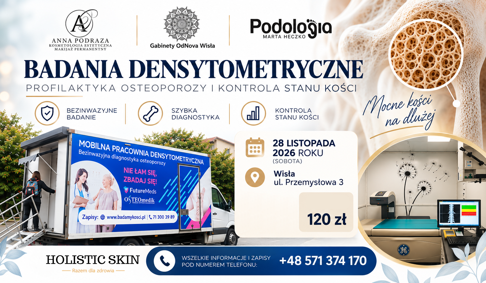 Badanie densytometryczne w Wiśle – zadbaj o zdrowie swoich kości
